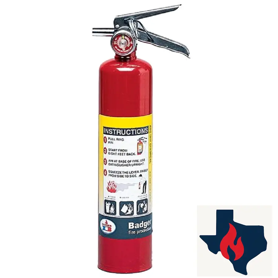 [TFN 2.5 LB] 2.5 lbs. ABC Fire Extinguisher -Texas Fire Net